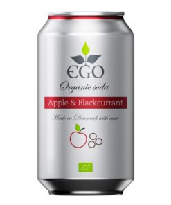 EGO bio limonáda jablko rybíz