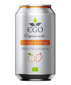 EGO bio limonáda pomeranč mango